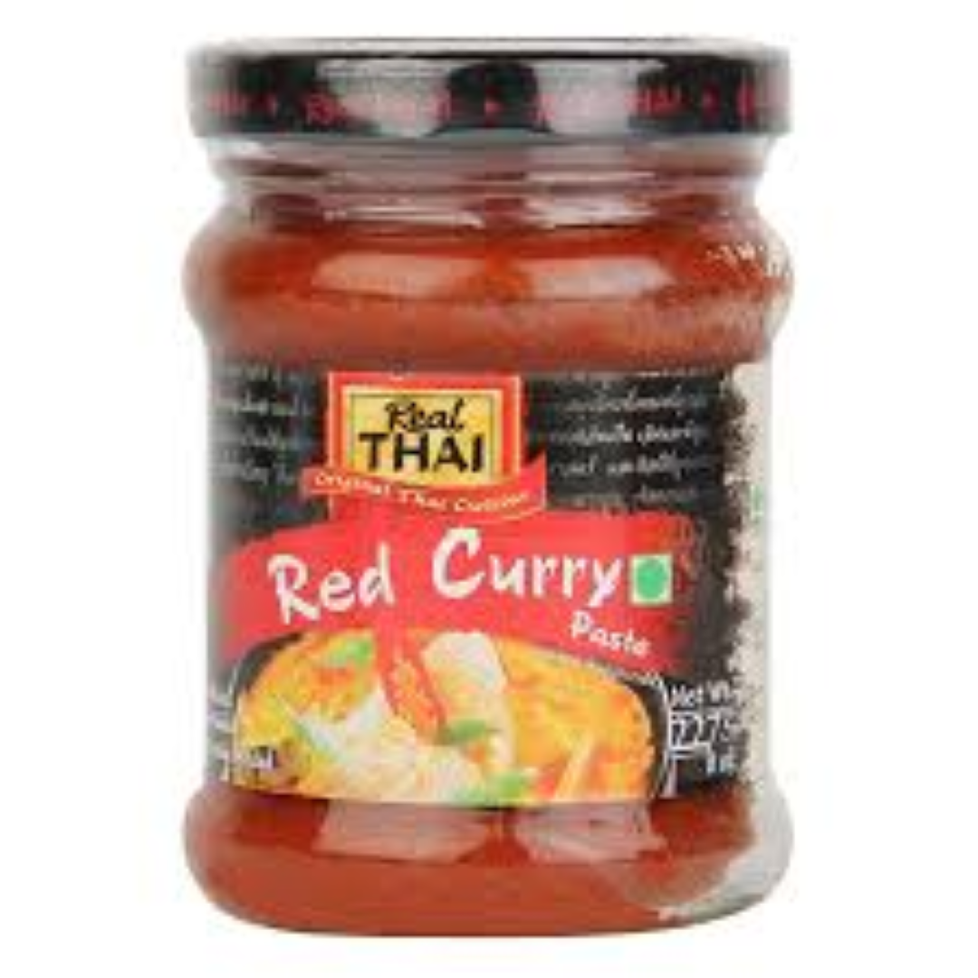 REAL THAI RED CURRY PASTE 227G